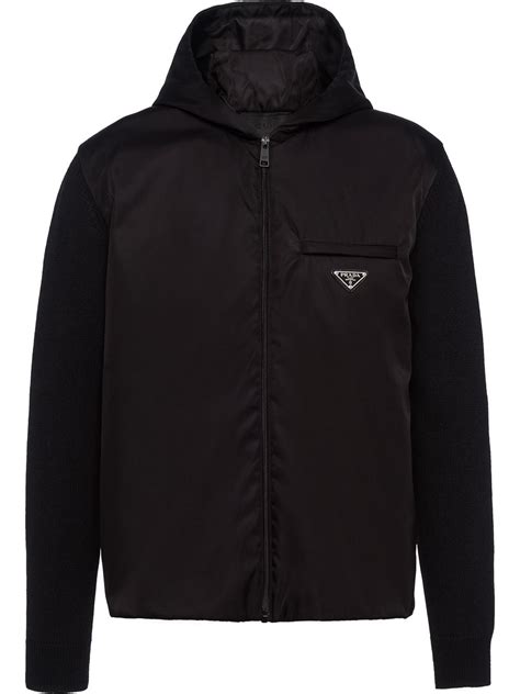 prada zip-up hoodie|Prada sweatshirts for men.